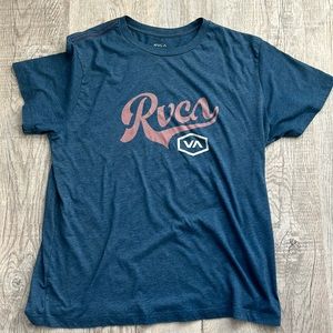 RVCA Men’s Red Stitch Shirt; XL